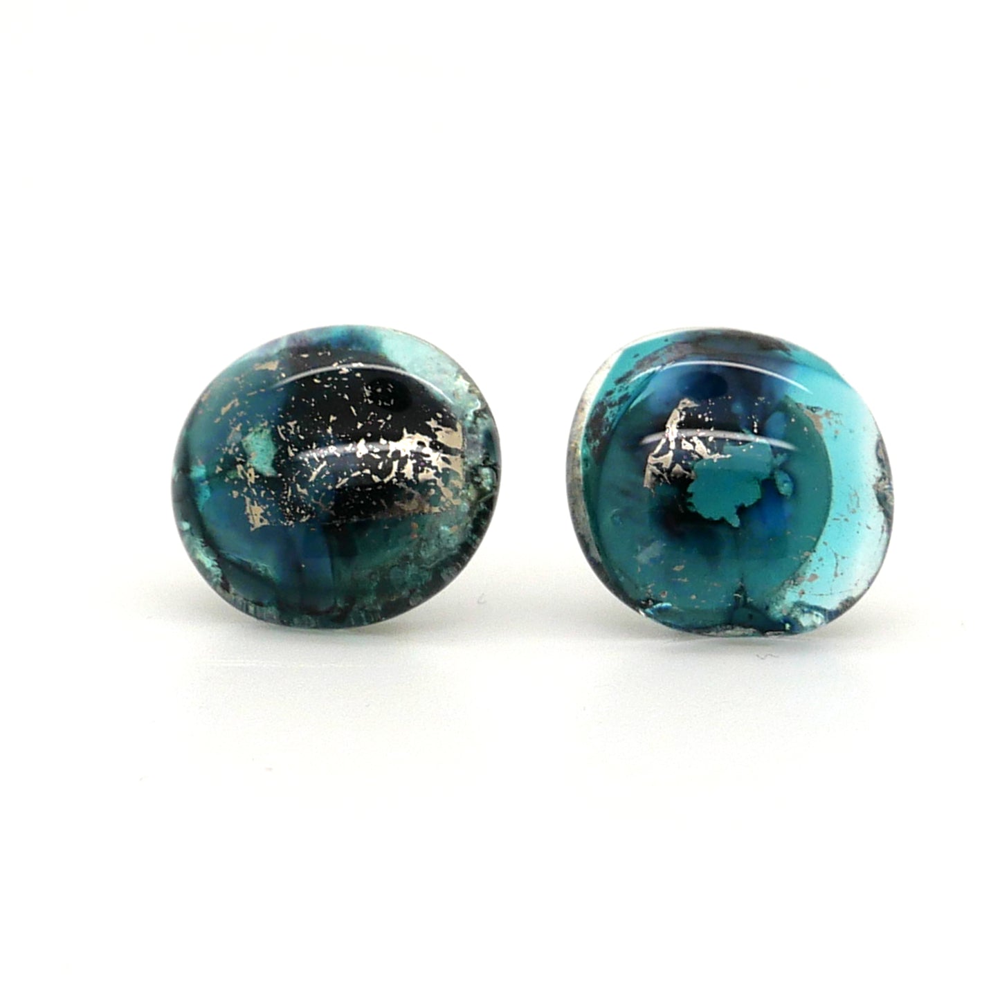 Teal Studs