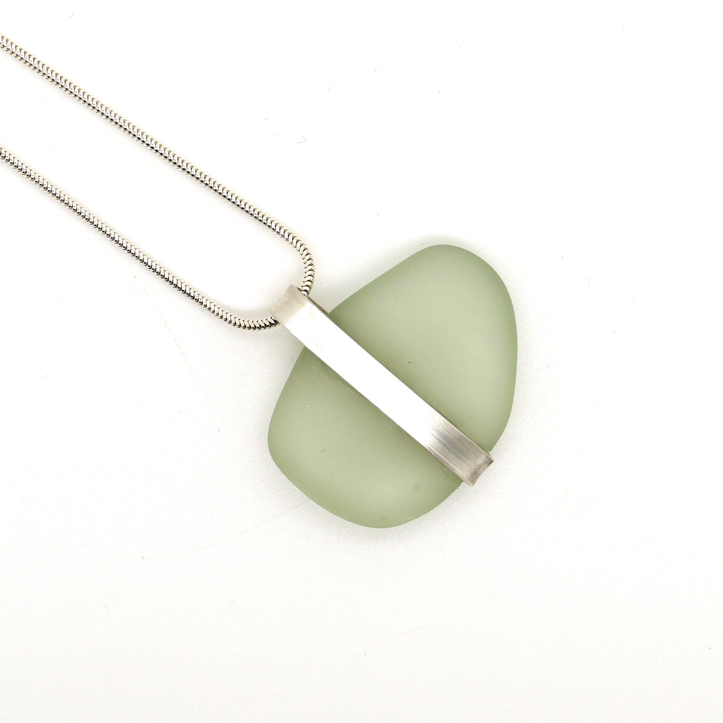 Turquoise Seaglass Pendant