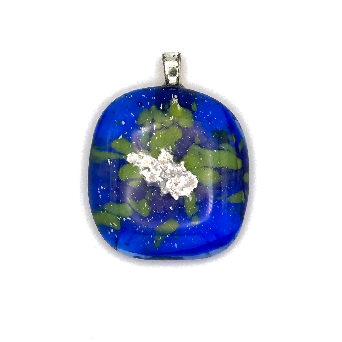 Small Cobalt Blue Glass Pendant